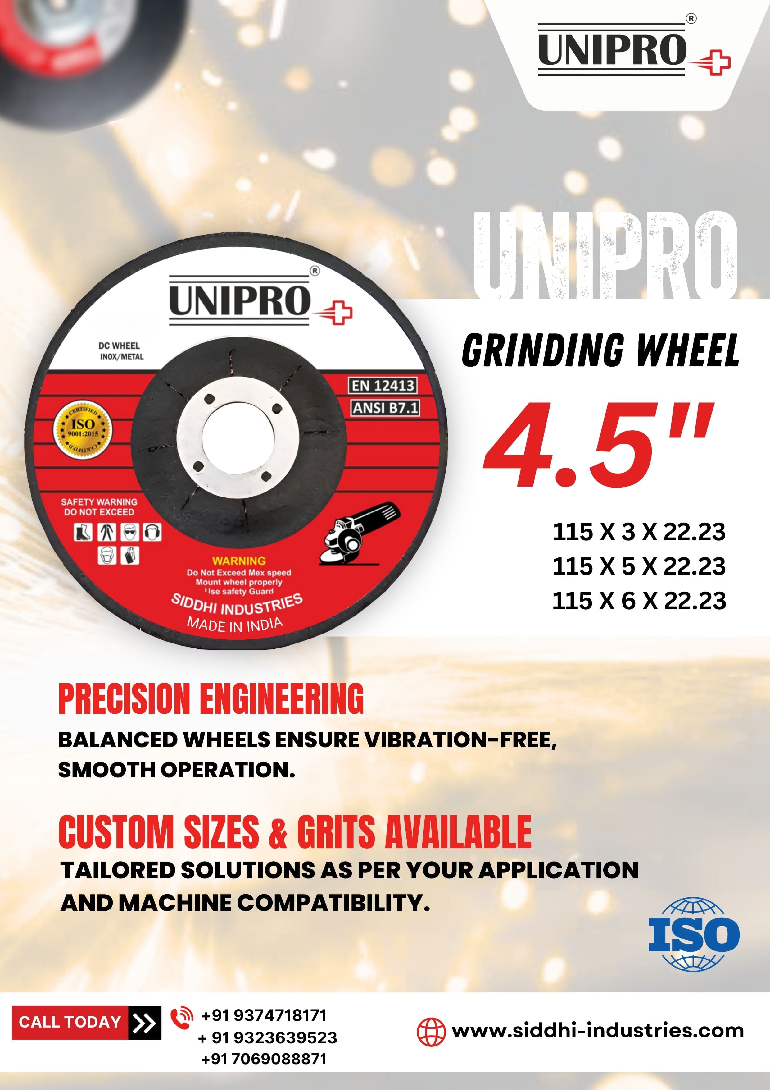 Unipro 4.5 inch